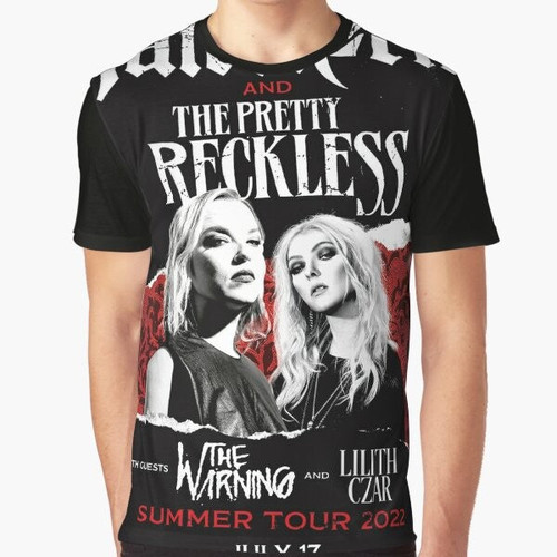 Halestorm Summer Tour 2022 Graphic T-Shirt