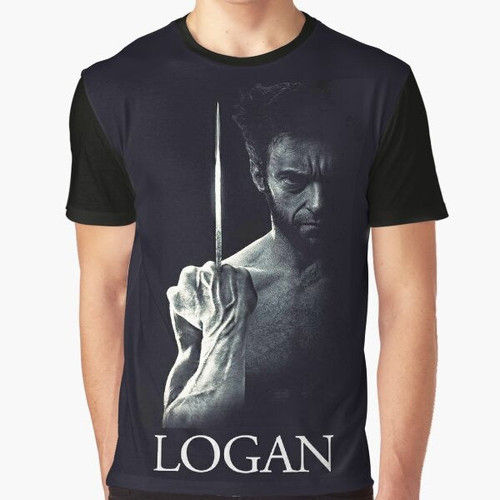 Logan Wolverine X-Men Graphic T-Shirt