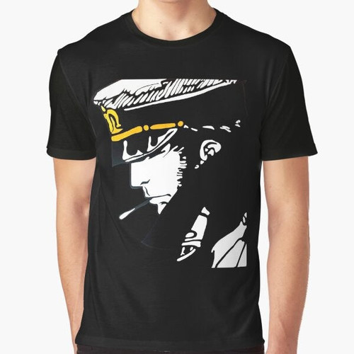 Corto Maltese - Iconic Figure Graphic T-Shirt
