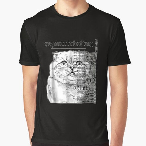 Taylor Swift cat graphic t-shirt