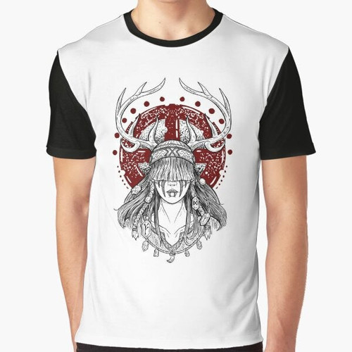 Heilung shaman witchy fantasy celtic graphic t-shirt