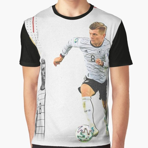 Toni Kroos Soccer Graphic T-Shirt