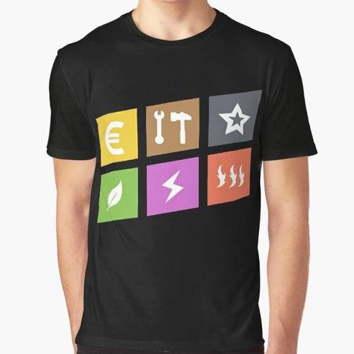 Terraforming Mars board games graphic t-shirt
