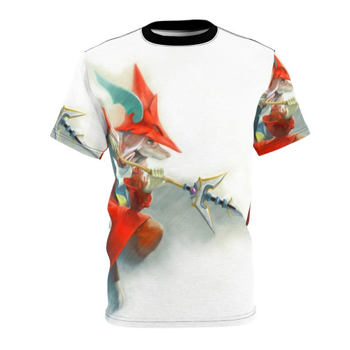 Freya Crescent inspired fantasy all-over-print t-shirt