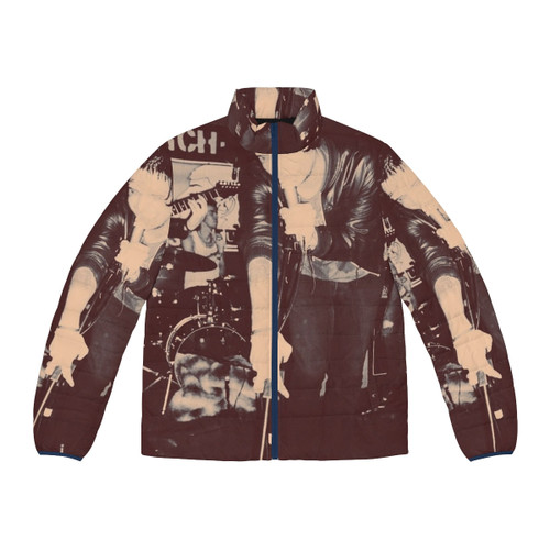 The Skallywags Punk Puffer Jacket - Stylish and Edgy Winter Wear for the Punk Rock Enthusiast