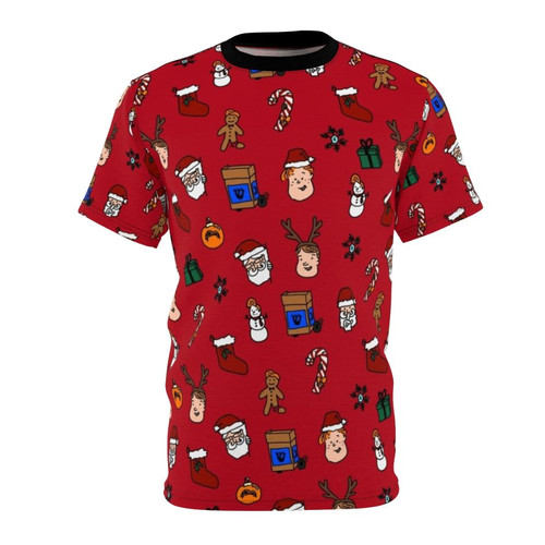 Festive Team Coco graphic t-shirt with Conan O'Brien inspired design
