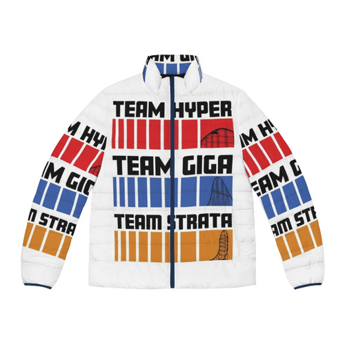 Hyper Giga Strata Puffer Jacket perfect for roller coaster enthusiasts