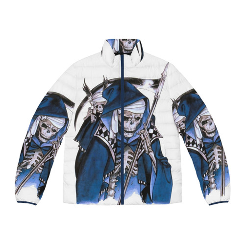 Castlevania Symphony of the Night themed retro gaming puffer jacket