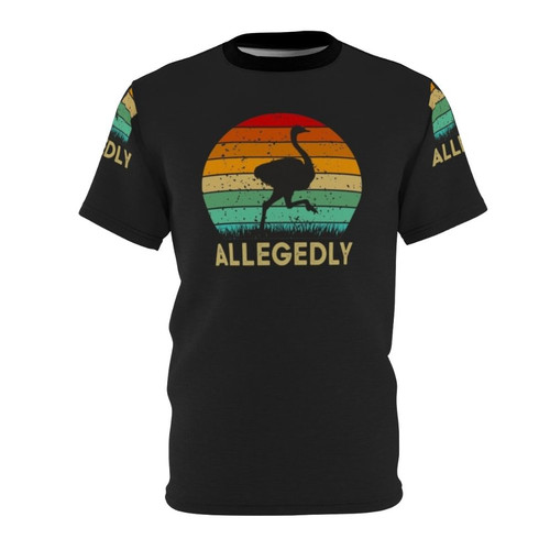 Allegedly inspired ostrich t-shirt for Letterkenny fans