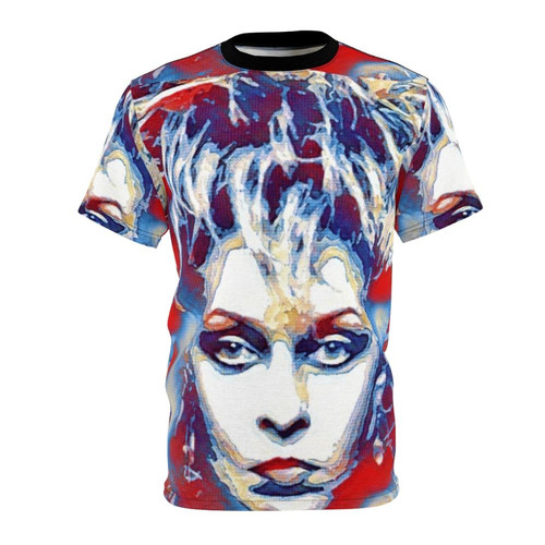 Retro t-shirt featuring portrait of iconic East German singer Tamara Danz