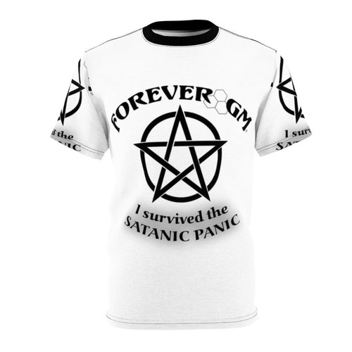 Satanic Panic Inspired Fantasy Gaming T-Shirt