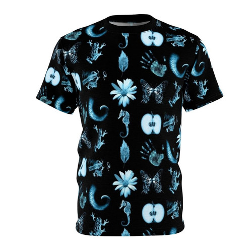 T-shirt featuring all nine glyphs from the TV series Fringe