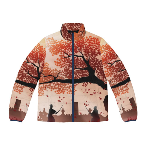 Tsushima Warrior Puffer Jacket inspired by the Ghost of Tsushima game