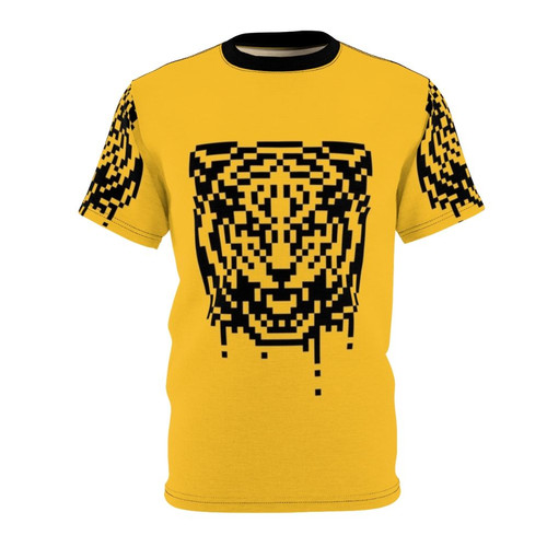 Graphic t-shirt featuring the "Tension of Tiger" design, a tribute to the No More Heroes 3 video game