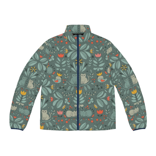 Sweet and salty mermaid puffer jacket with a unique and cute design