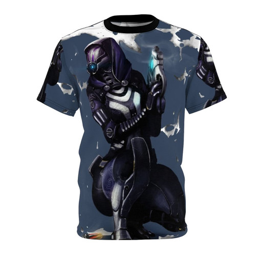 Tali Zorah from Mass Effect science fiction video game inspired t-shirt design