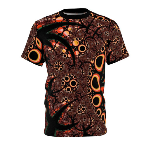 Artistic dark side t-shirt with Nightmare Before Christmas-inspired designs