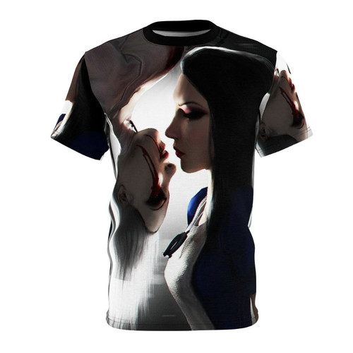 Dark fantasy t-shirt featuring Alice from the video game Alice: Madness Returns