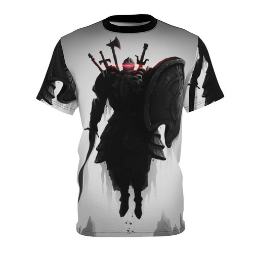 Dark Souls inspired t-shirt featuring the iconic Sunbro Knight Solaire of Astora