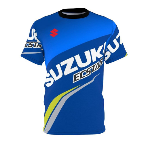 Suzuki Motorcycle Racing Graphic T-shirt, MotoGP Inspired Design