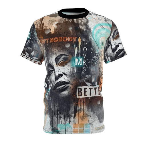 Vibrant Chaka Khan inspired graphic tee featuring a funky, unique disco music design