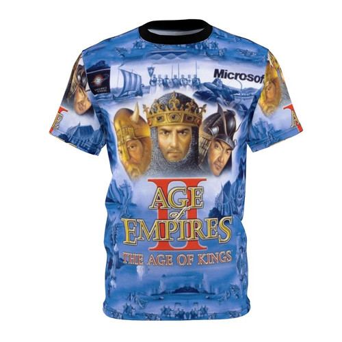 T-shirt with the Age of Empires II video game logo and design