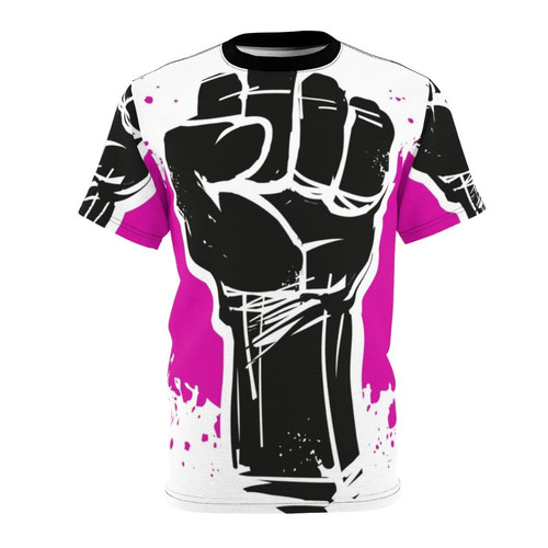 A high-quality graphic tee featuring the text "Fight the Power" in a bold, stylish design.