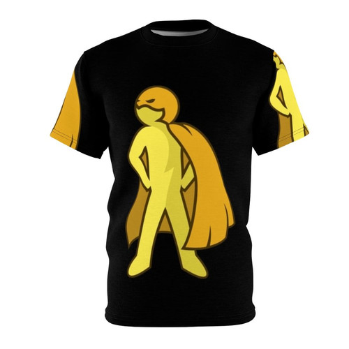 Superhero t-shirt with a simple, bold design
