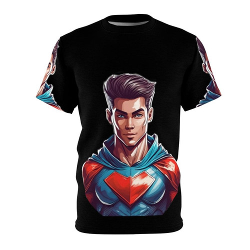 Heroic superhuman t-shirt with a bold and empowering design