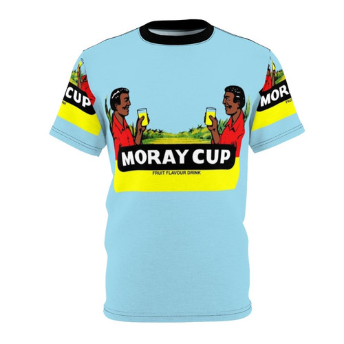 Stylish t-shirt featuring iconic Scottish soft drinks like Irn Bru and Red Kola