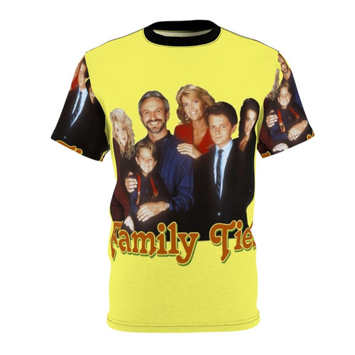 80s TV Show Tribute T-Shirt Featuring Cast of Family Ties, Facts of Life, Different Strokes and More