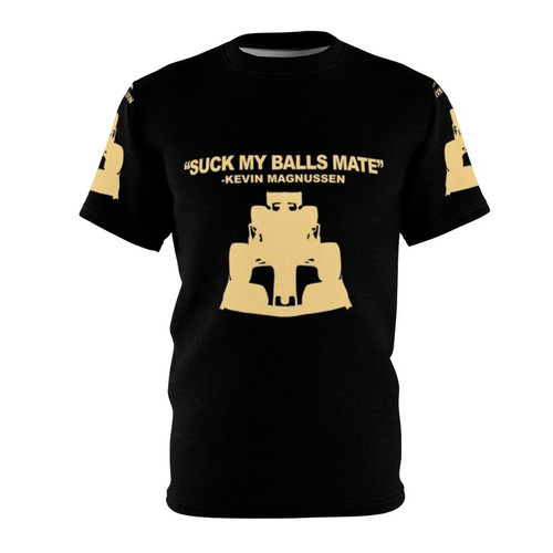 Motorsport inspired sports t-shirt with focus on racing