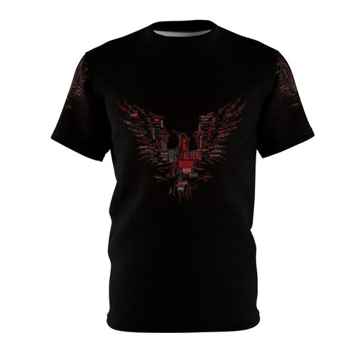 AOP T-shirt featuring a graphic design inspired by the iconic hard rock band Guns N' Roses
