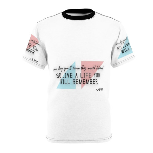 Avicii Tribute T-Shirt with Inspirational Quote for Music Fans
