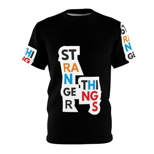 Stylish t-shirt featuring Stranger Things themed design for fans of the show