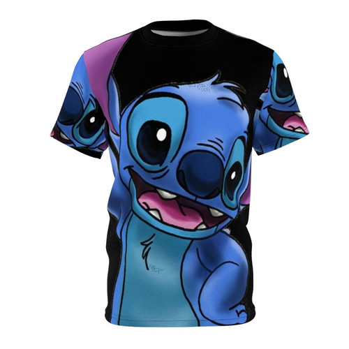 Closeup image of Experiment 626 "Stitch" from Lilo and Stitch, a cute alien character