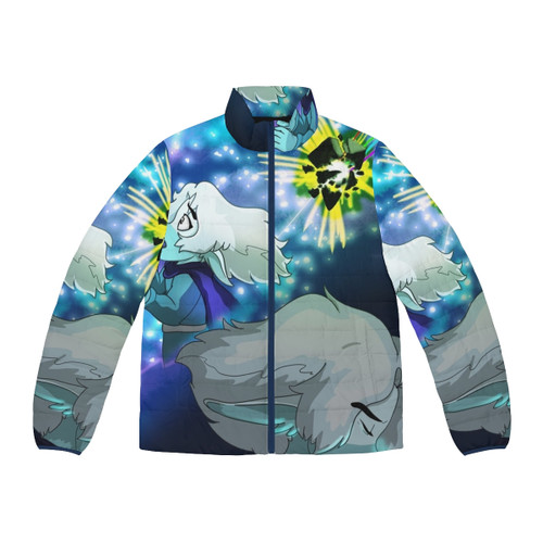 Starlight Brigade Puffer Jacket featuring Danny Sexbang's sci-fi space inspired design
