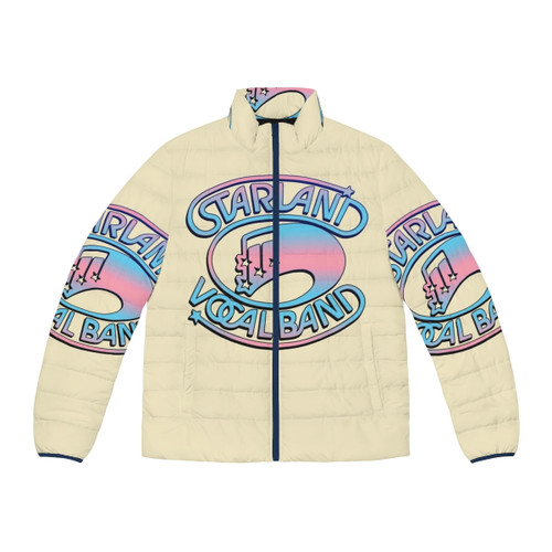 Starland Vocal Band puffer jacket in a retro vintage style