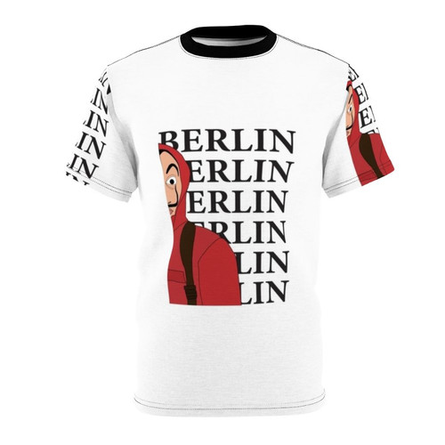 Money Heist inspired Berlin typography t-shirt design