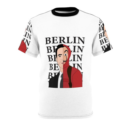 Berlin from Money Heist TV show on a t-shirt