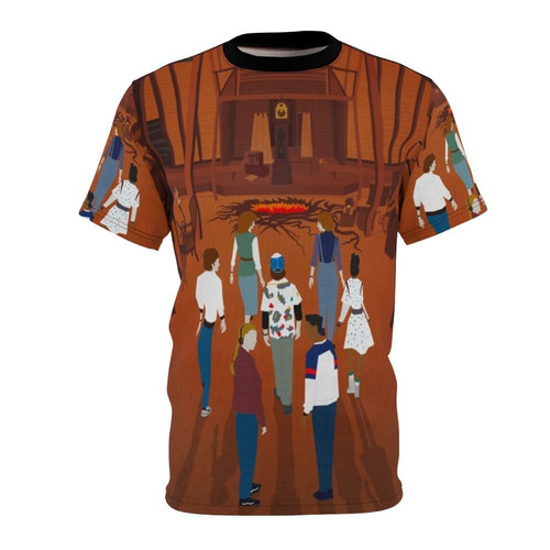 Stranger Things Inspired Fan Art Print T-Shirt