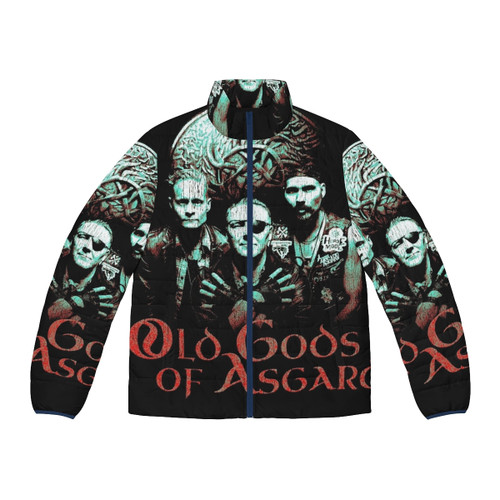 Darkness-Inspired Puffer Jacket with Winter Warmth and Videogame Aesthetic