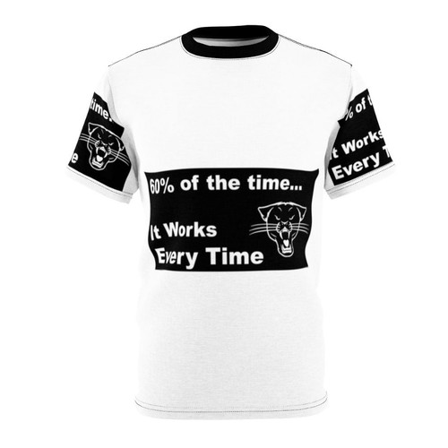 Anchorman-inspired t-shirt featuring the quote "60 of the time it works every time"