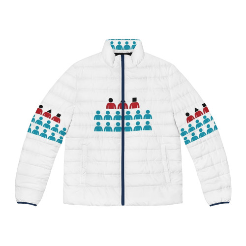 Squid Game Players Top 3 Puffer Jacket