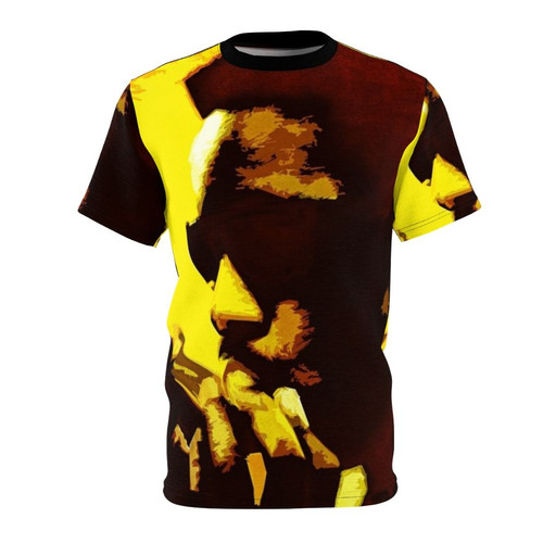 Retro-style t-shirt with Stevie Wonder inspired graphic design