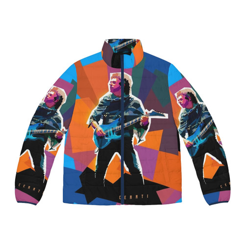 Gustavo Cerati Low Poly Puffer Jacket