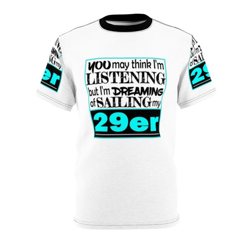 29er Sailing Graphic T-Shirt - Nautical Blue Shirt for Sailing Enthusiasts