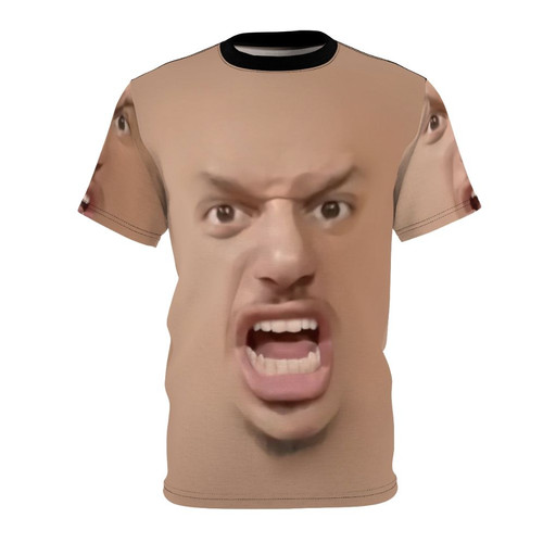 Eric Andre inspired AOP t-shirt with Hannibal Buress, legalize ranch, and other show references