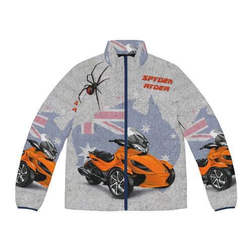 Spyder Ryder Puffer Jacket, a warm and durable motorcycle riding jacket