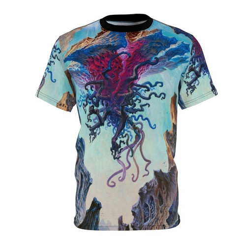 Cosmic Eldrazi inspired t-shirt design featuring Emrakul, the Aeons Torn from Magic the Gathering